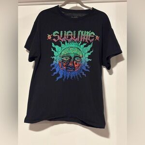 Sublime Black Graphic Tee - Short Sleeve